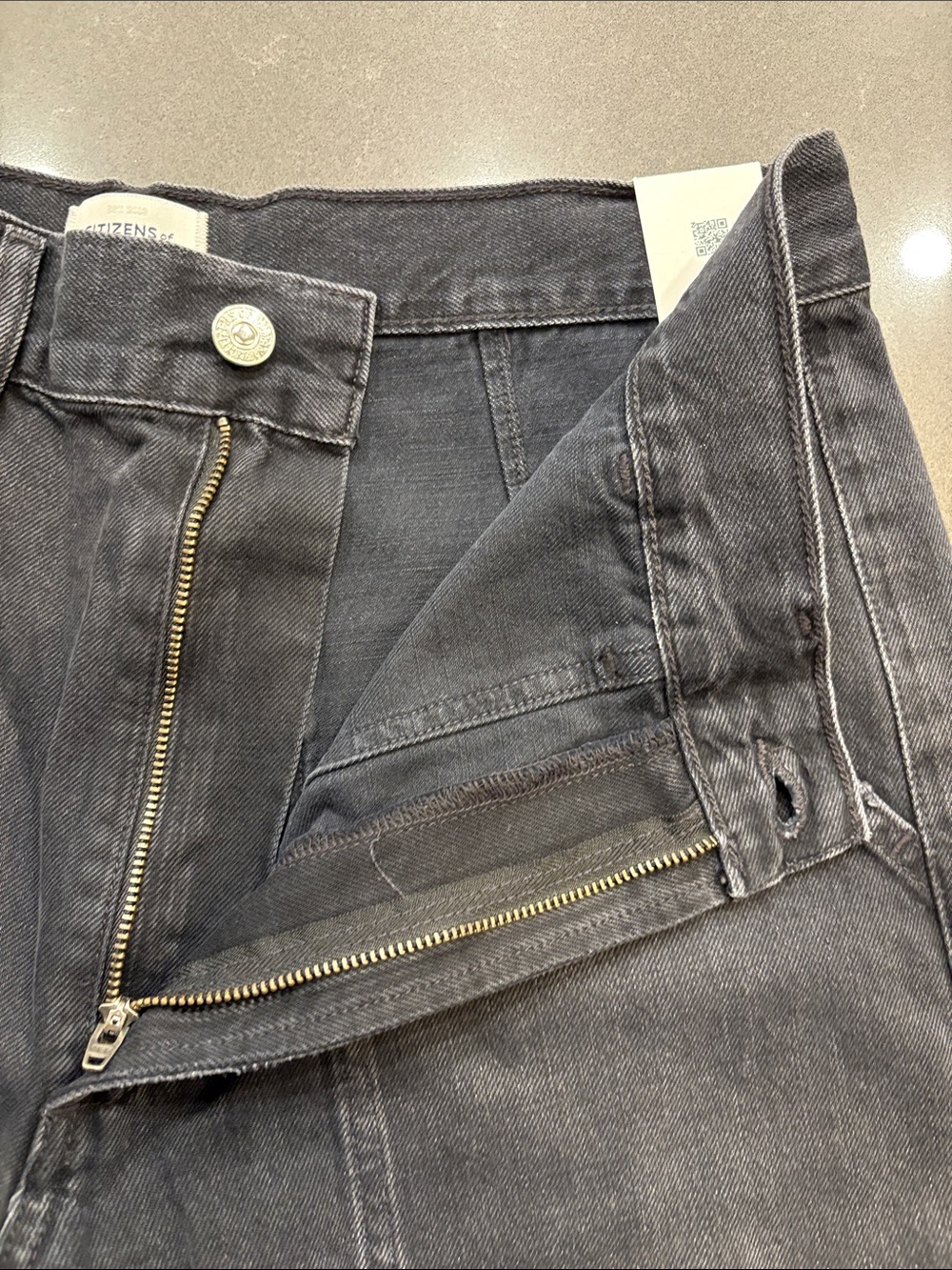 CITIZENS OF HUMANITY Marcelle Low Slung Easy Cargo Jean in Trinity - Picture 11 of 12
